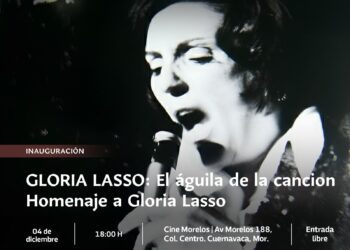Anuncia Secretaría de Cultura homenaje a Gloria Lasso, “El Águila de la Canción”