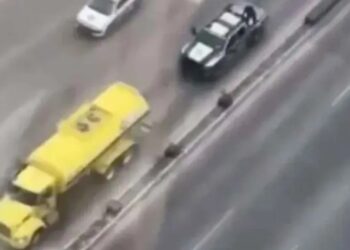 Robo de pipa provoca caótica persecución en Hermosillo