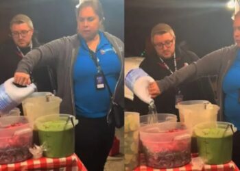 Indignación: inspectora tira cloro a comida de latinos USA