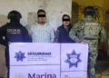 Detienen a dos hombres con arma y decenas de cartuchos en Ecatepec