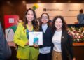 Participa Libia Dennise en el Foro Mujeres en el Poder, durante la FIL de Guadalajara