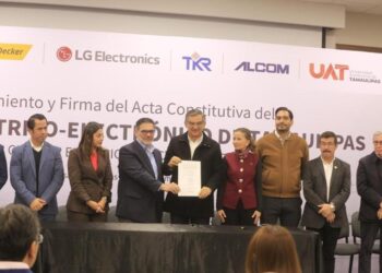 Tamaulipas inaugura el primer clúster eléctrico-electrónico del país