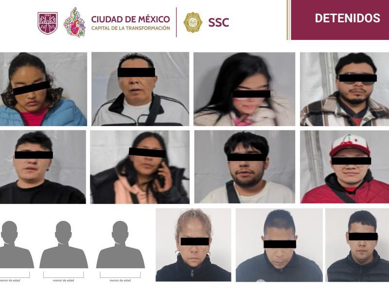 Detienen a once por presunta reventa de boletos en concierto de Bad Bunny en la capital