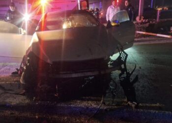 Fatal choque en Pachuca tras intento de eludir un retén de alcoholemia