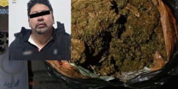 Detienen a sospechoso por asesinato en Santa María Insurgentes; portaba presunta droga