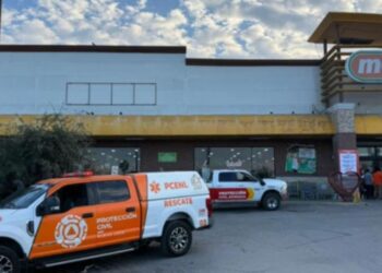 Fuga de gas provoca intoxicación de tres personas en supermercado de Apodaca