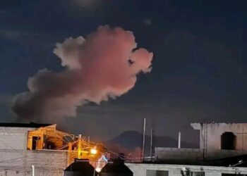 Explosión en taller de pirotecnia en Ozumba deja dos personas heridas