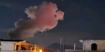 Explosión en taller de pirotecnia en Ozumba deja dos personas heridas