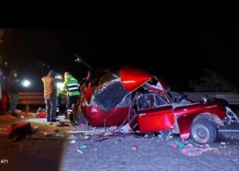 Choque mortal en la carretera México–Tuxpan deja dos víctimas fatales