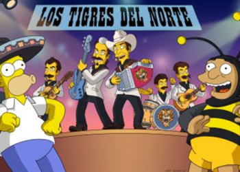 Los Tigres del Norte entran al universo de Los Simpson