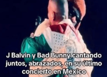 J Balvin y Bad Bunny sellan la paz en CDMX ante miles de fans