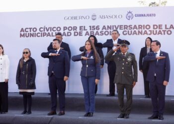 Ceremonia del 156 Aniversario de la Municipalidad de Abasolo