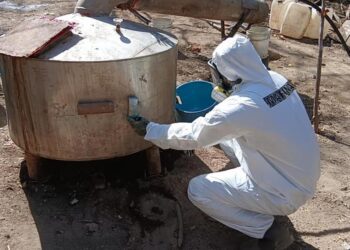 Caen tres fábricas clandestinas de droga en Michoacán, Durango y Sinaloa: Harfuch