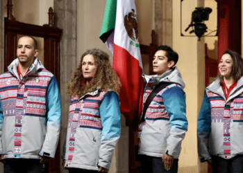 Sheinbaum encabeza despedida oficial de atletas rumbo a Milano-Cortina 2026