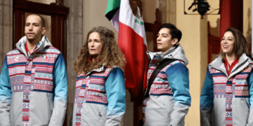Sheinbaum encabeza despedida oficial de atletas rumbo a Milano-Cortina 2026