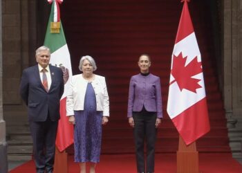 Presidenta se reúne con representante de Canadá en visita oficial