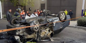 Fatal accidente vial en Iztacalco deja un conductor sin vida