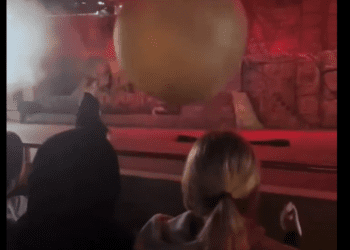 Trabajador de parque temático evita tragedia en show de Indiana Jones