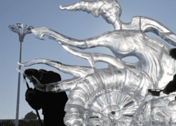 Harbin, la ciudad de hielo que desaparece con la primavera