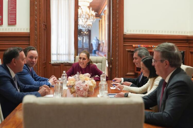 Presidenta sostiene encuentro con líderes de GE Vernova y Xignux para fortalecer inversión energética