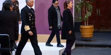 Sheinbaum encabeza reunión de gabinete en Palacio Nacional tras operativo contra ‘El Mencho’