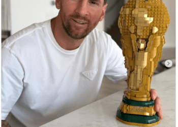 ¡JOYA DE COLECCIÓN! Messi presume la Copa del Mundo de Lego: ¿Cuándo llega y cuánto cuesta en México?